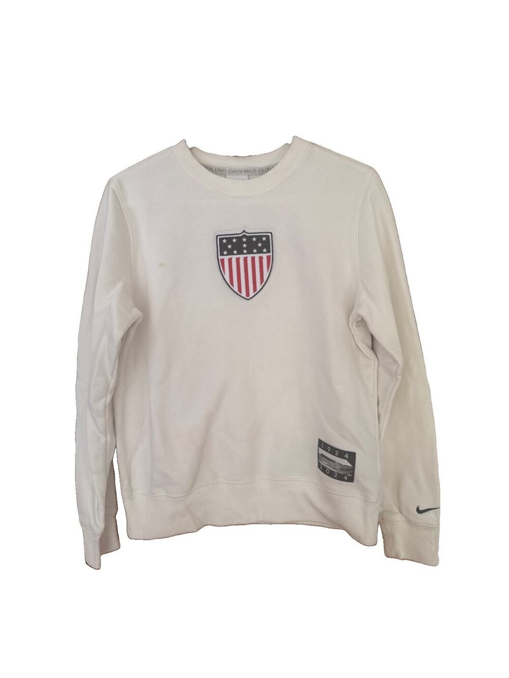 Nike Women’s Team USA White Size Small Olympic Crewneck